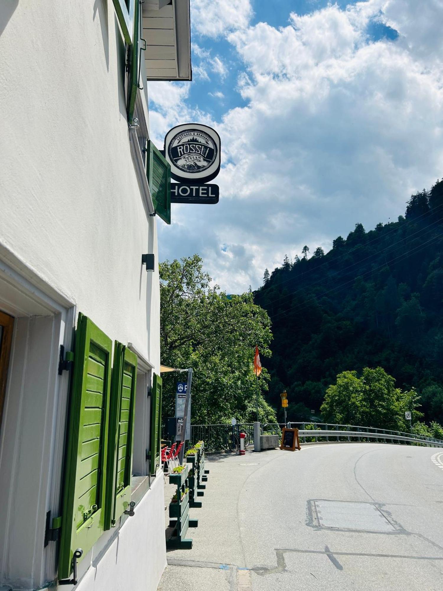 Gasthaus Roessli Versam Exterior photo